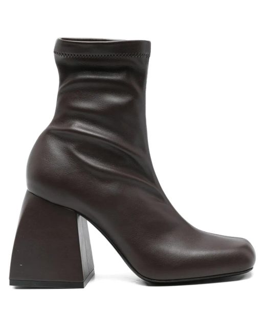 NODALETO Brown 90Mm Mila Boots