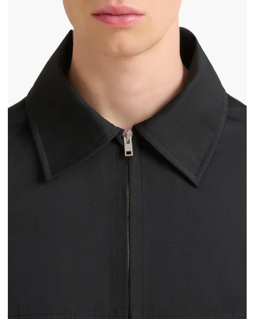 Marni Black Zip-Up Jacket for men