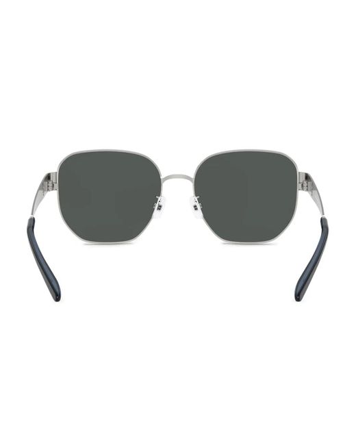 Tory Burch Gray Round-Frame Sunglasses