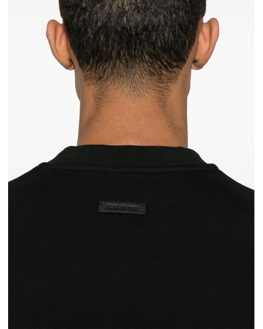Felpa Eternal di Fear Of God in Black da Uomo