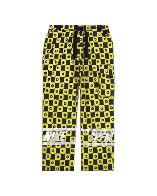 Nike Green X Cactus Plant Flea Market Elasticated-Waistband Trousers for men
