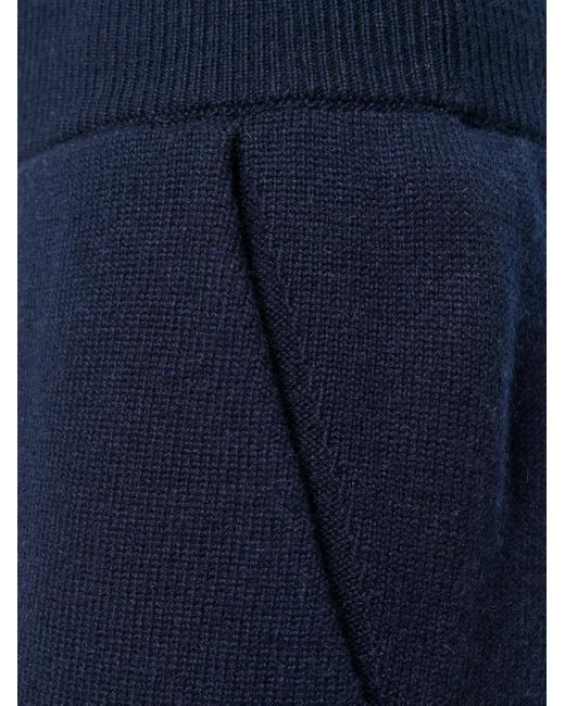 Barrie Blue Flared Track Pants