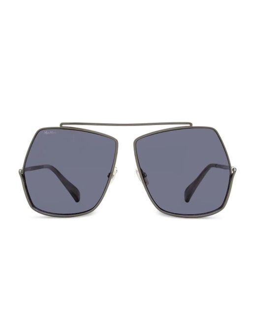 Lunettes De Soleil Elsa Max Mara Eyewear en coloris Blue