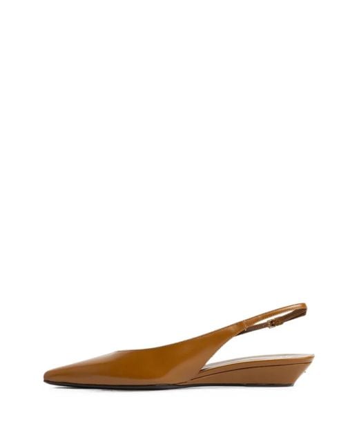 Giuseppe Zanotti Brown Muse Slingback Pumps