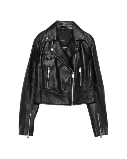 Chaqueta Con Cremallera Pinko de color Black
