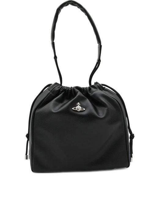 Vivienne Westwood Black Hilary Bucket Bag