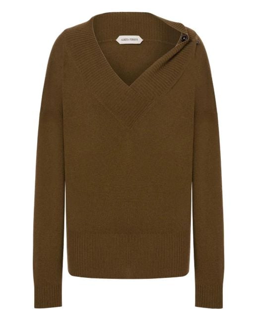 Alberta Ferretti カシミアセーター Green