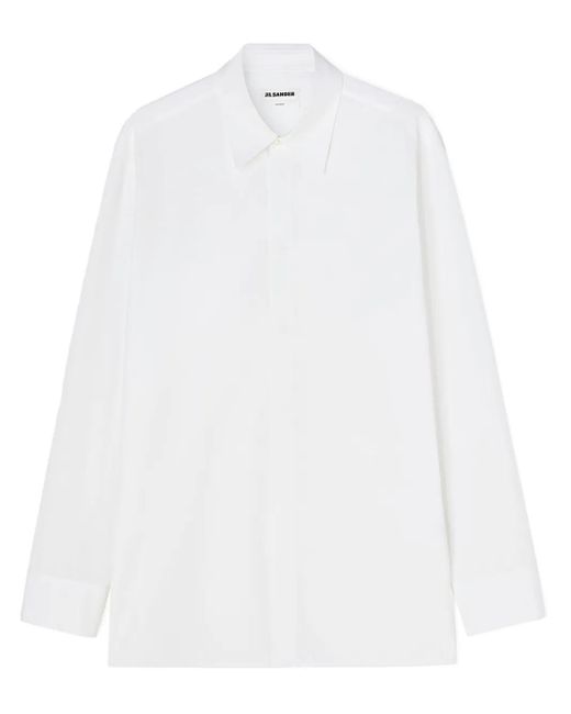 Jil Sander Monday Overhemd in het White voor heren