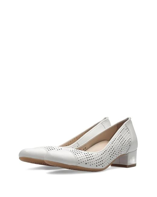 Ara White Nizza Pumps