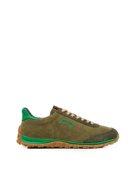 Camper Green Drift Walk Suede Sneakers