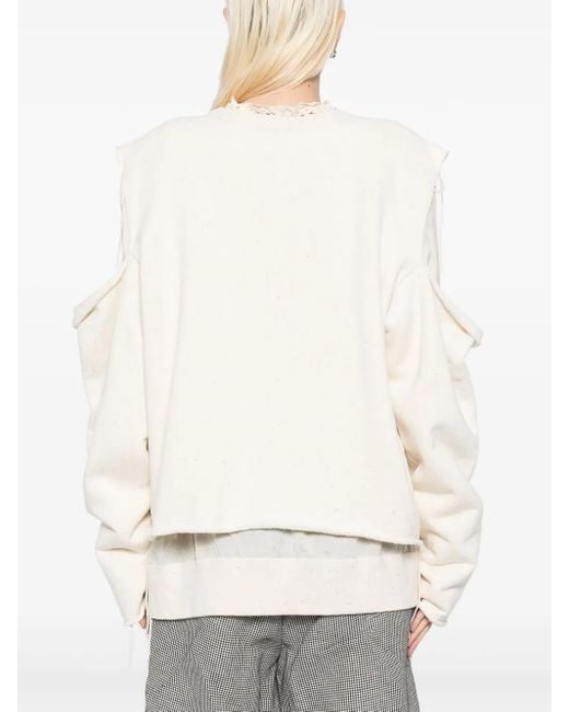 Midorikawa Natural Raw Edge Sweatshirt