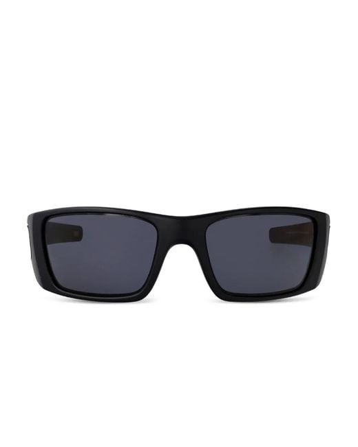 Oakley Blue Rectangle-Frame Sunglasses for men