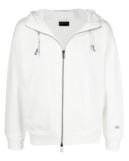 emporio armani zip up hoodie