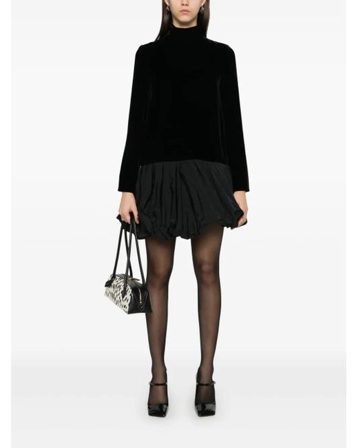 Max Mara Black Osso Mini Dress