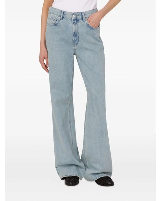 Moschino Blue Flared Jeans