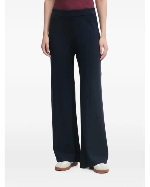 Benetton Blue Pantalon À Coupe Ample