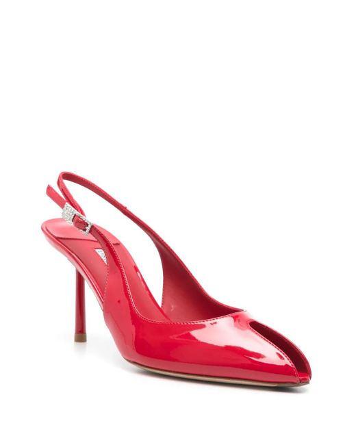 Le Silla Pink 90Mm Clivage Pumps