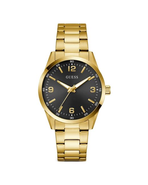 Guess Metallic Analog 40Mm Watch for men