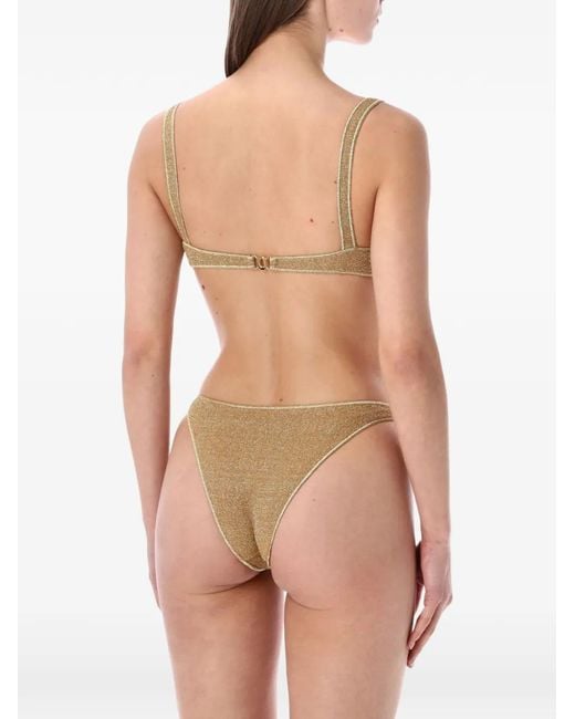 Oseree White Lumière Balconette Bikini Set