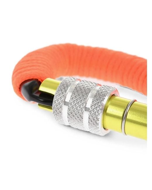 DSquared² Orange Wrapped Keychain for men