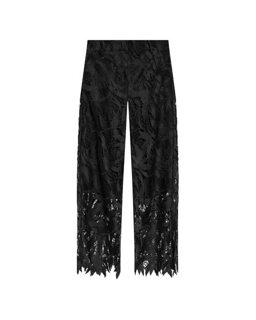 Munthe Black Lace Trousers