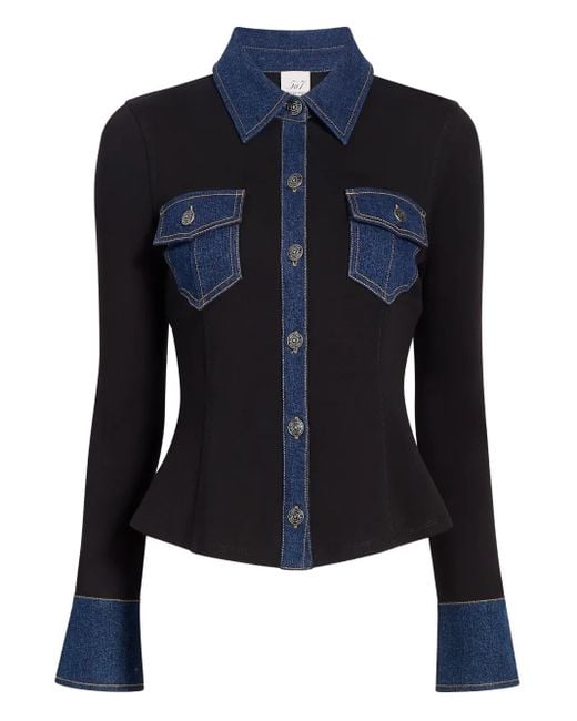Cinq À Sept Blue Aliza Top