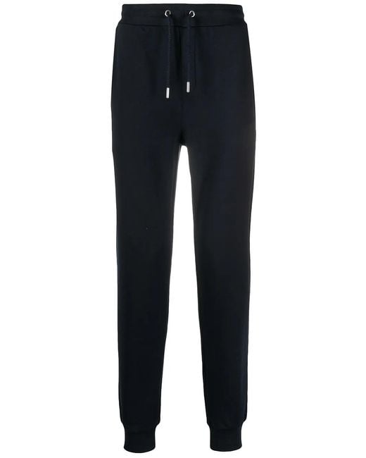 Karl Lagerfeld Blue K Embroidery Track Pants for men