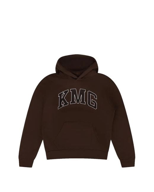 DENIM TEARS Brown Logo-Print Hoodie for men
