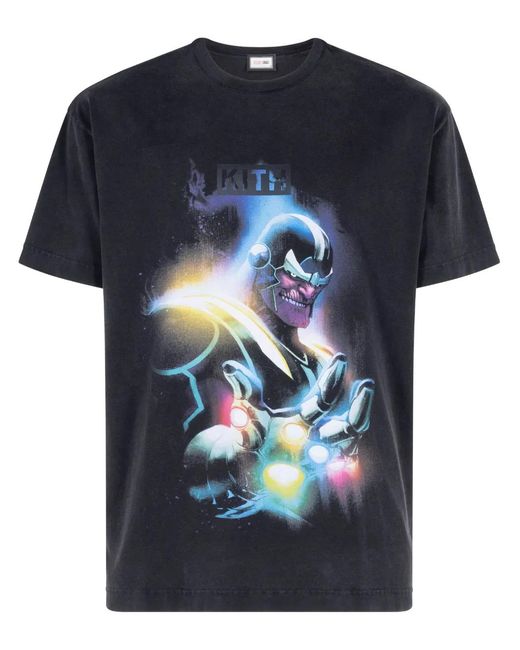 Kith Blue X Marvel Mad Titan Vintage T-Shirt for men