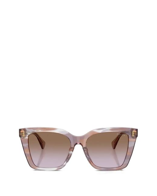 Polo Ralph Lauren Pink Square Frame Sunglasses