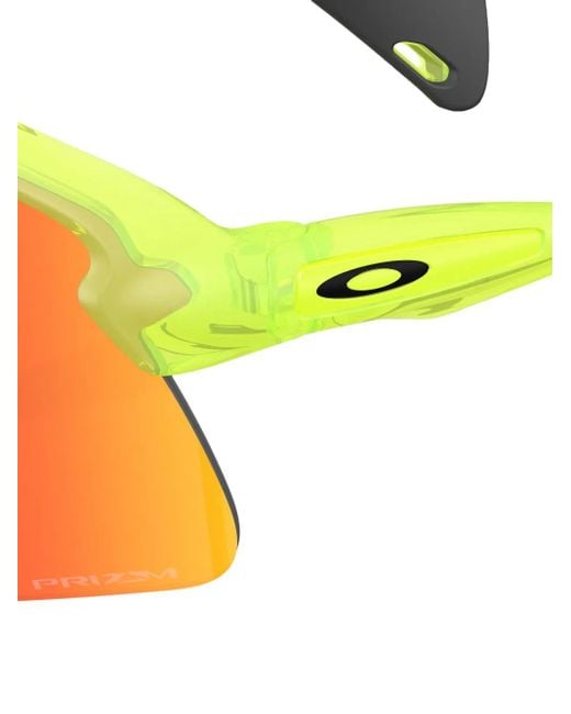 Oakley Pink Shield-Frame Sunglasses