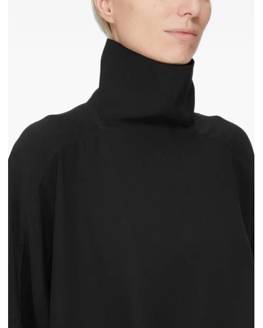 Rick Owens Black Haut Oversize Jumbo À Col Montant