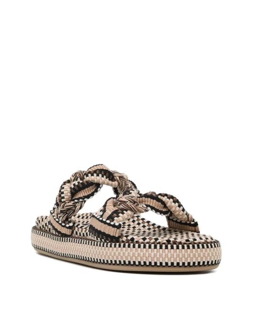 Amambaih White Daniela Sandals