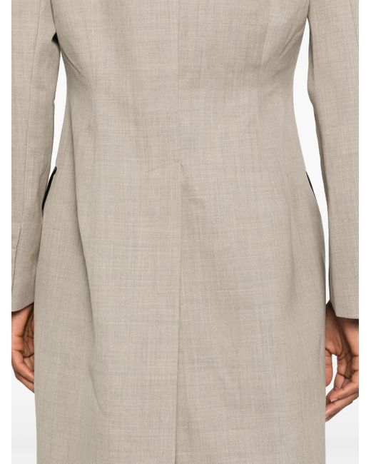 Manteau Ferris Nanushka en coloris Natural