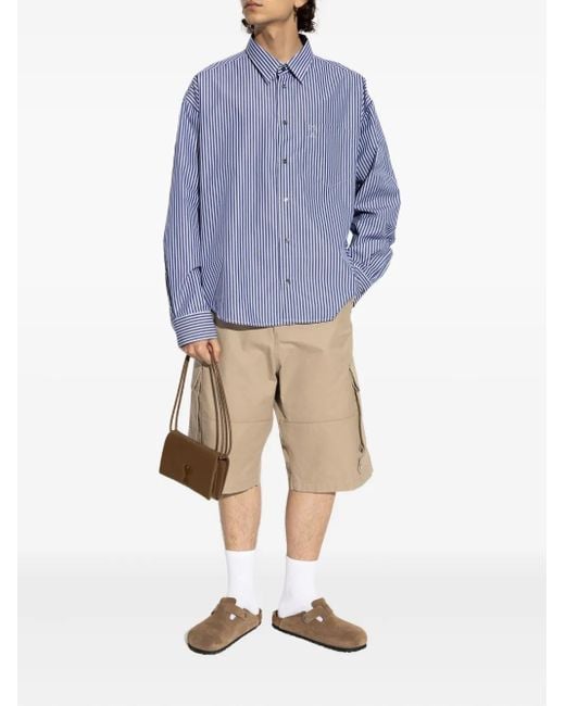 AMI Natural Cargo-Pockets Shorts for men