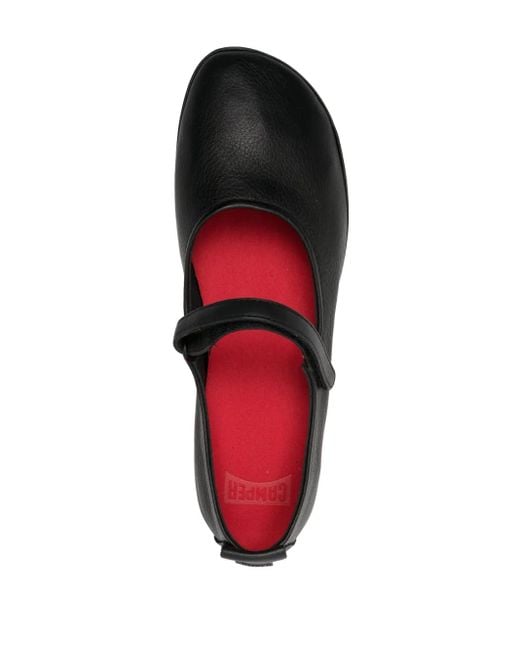 Ballerines Right Nina En Cuir Camper en coloris Black