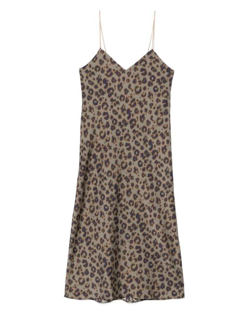 Ba&sh Brown Biara Midi Dress