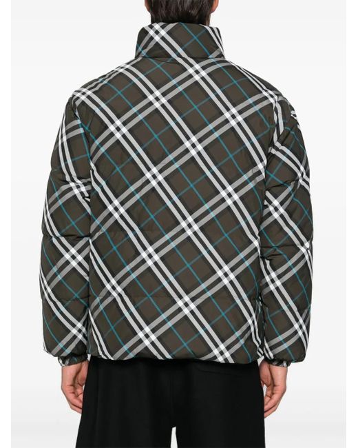 Doudoune À Motif Vintage Check Burberry pour homme en coloris Black