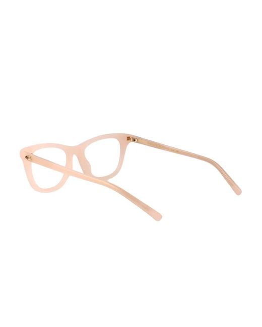 Gucci Pink Square-Frame Glasses