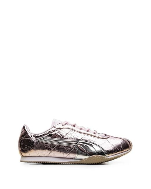 PUMA White H-Street Metallic Sneakers