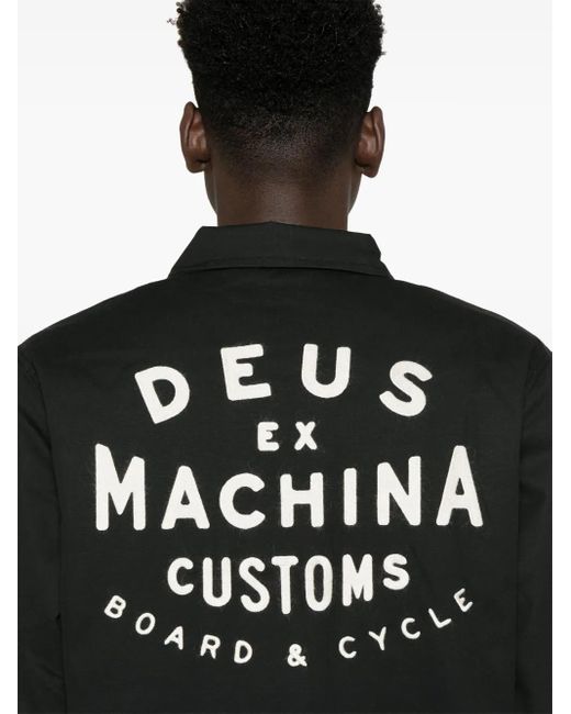 Giacca Workshop di Deus Ex Machina in Black da Uomo