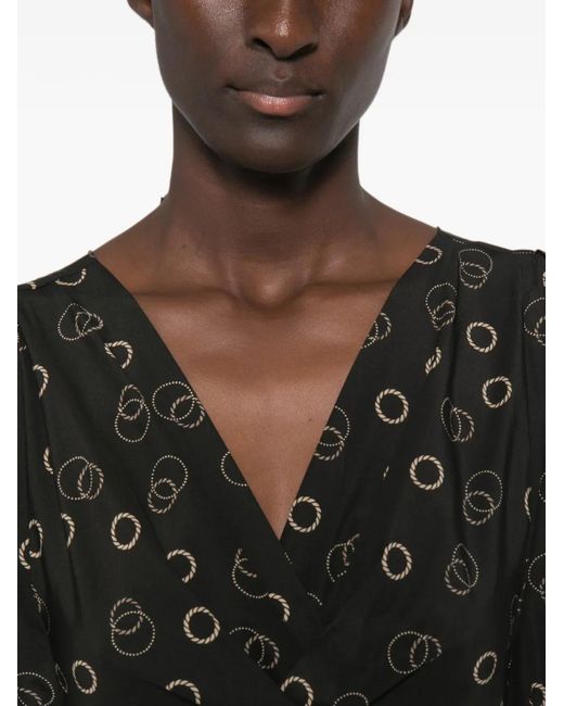 Isabel Marant Black Falja Maxi Dress