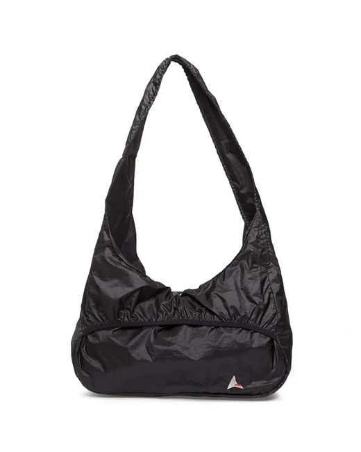 Roa Black Laki Packable Shoulder Bag