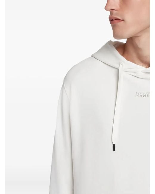 7 For All Mankind Hoodie Mit Kordelzug in White für Herren