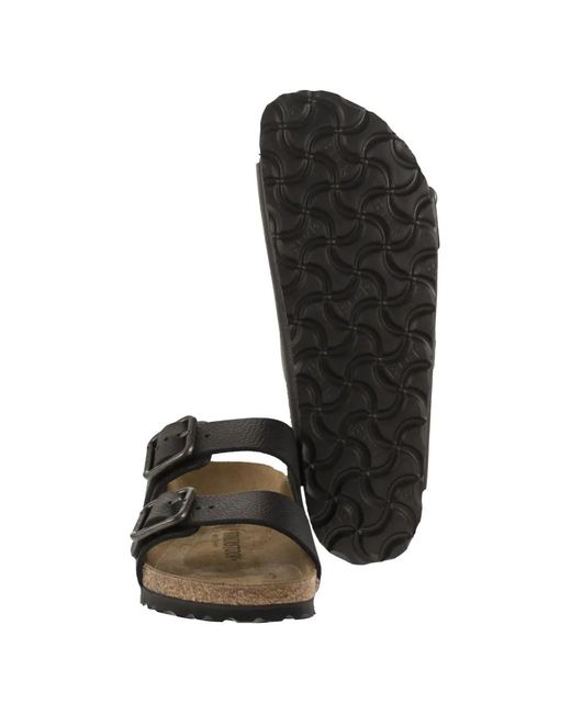 Birkenstock Black Arizona Leather Sandals for men