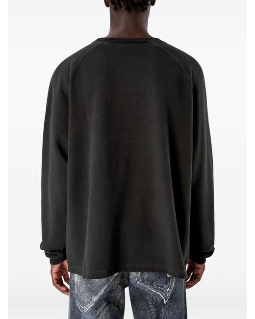 CAMPERLAB Black Crew-Neck Sweatshirt