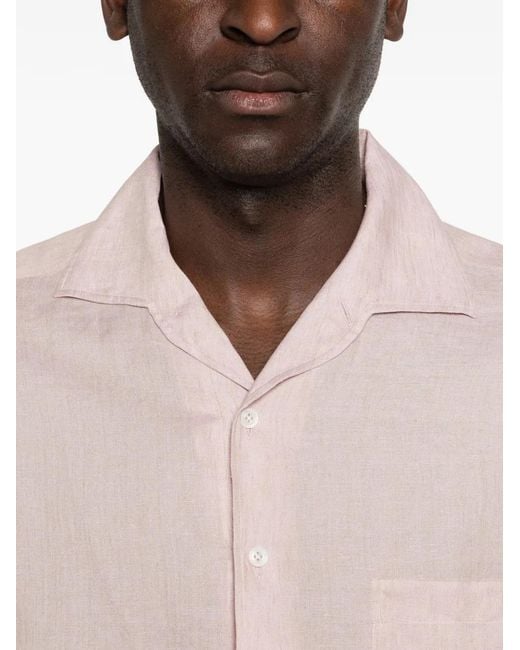 Lardini Pink Pocket Shirt for men