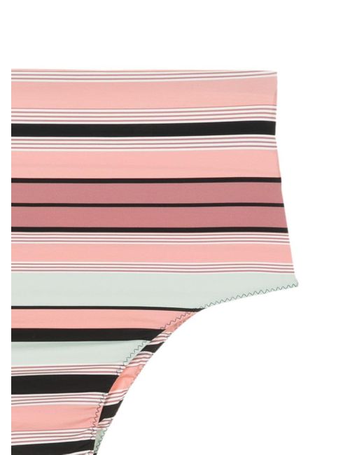 Clube Bossa Pink Ceanna Striped Bikini Bottoms