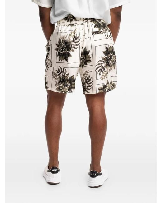 Only the Blind Metallic Botanical Shorts for men