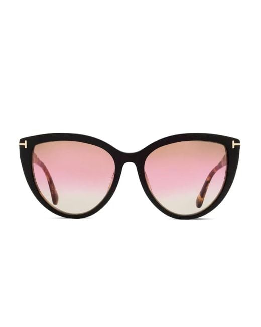 Tom Ford Pink Isabella Cat-Eye Sunglasses